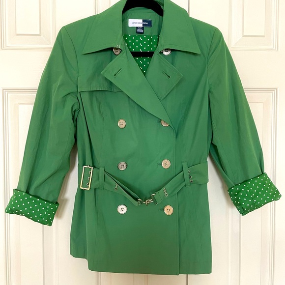 Vibrant Green spring jacket - Picture 5 of 6